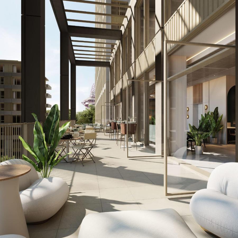 Coppermaker Square In Stratford Aparthotel London Exteriör bild