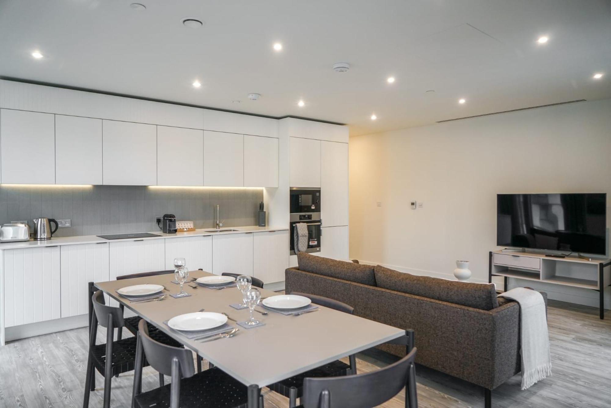 Coppermaker Square In Stratford Aparthotel London Exteriör bild